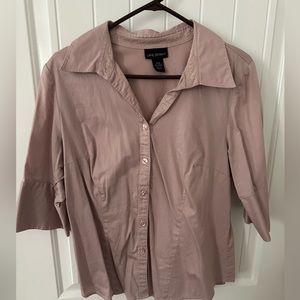 Pink/Blush color button up shirt